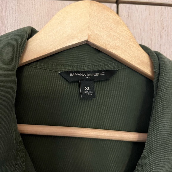 Banana Republic Olive Green Utility Jumpsuit - Picture 6 of 13